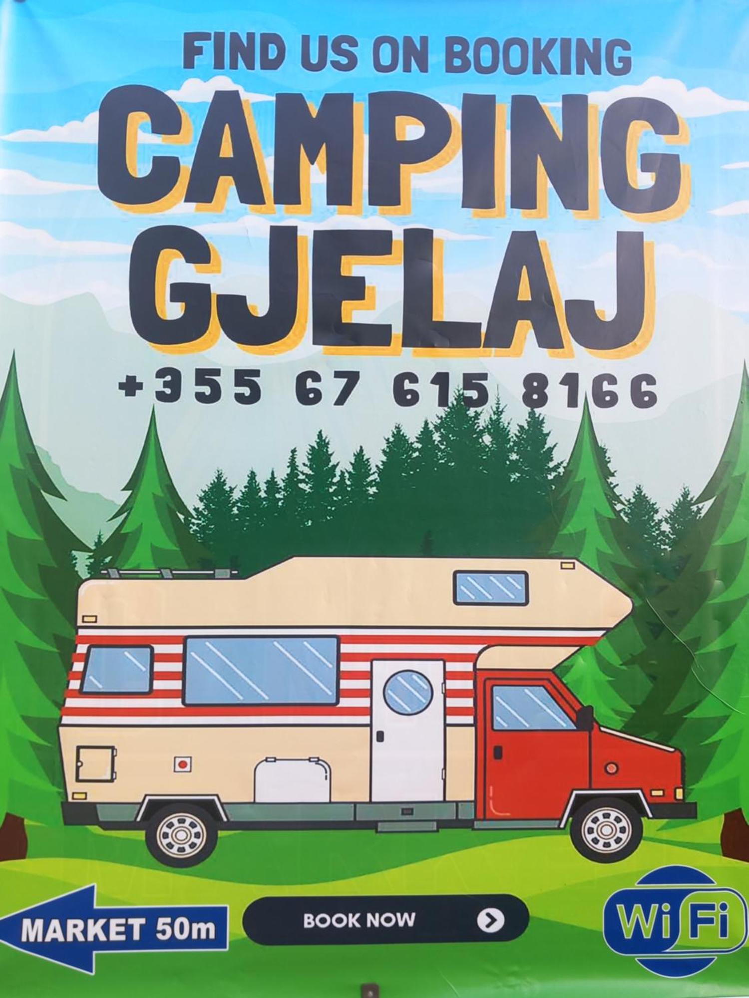 Camping Gjelaj Hotel Baks-Rrjoll Luaran gambar